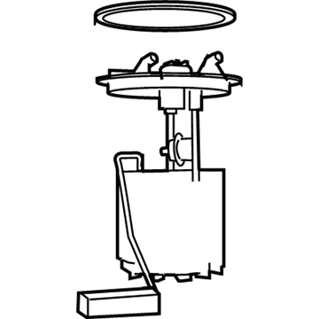 Mopar 68030923AE Fuel Pump/Level Unit Module Package 68030923AE Mopar Fuel Pump/Level Unit Module Package Illustration 1 of 1