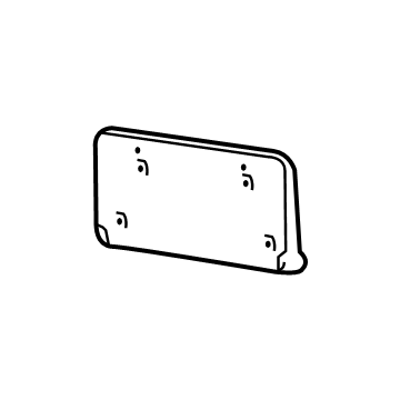 Mopar License Plate - 68277137AA