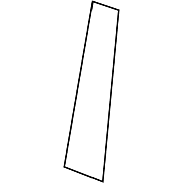 5020665AD Mopar Molding-B Pillar Illustration 1 of 1