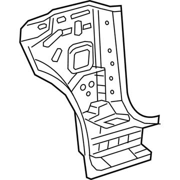 68268269AA Mopar Cowl Side Panel Illustration 1 of 1