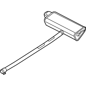 Mopar Muffler - 68304160AA