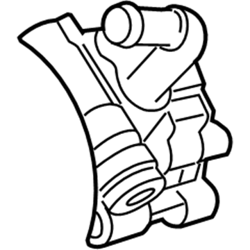 2013 Dodge Durango Power Steering Pump - 68068641AB