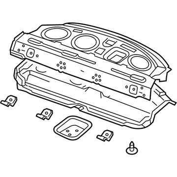 4575923AA Mopar Shelf Panel Illustration 1 of 1