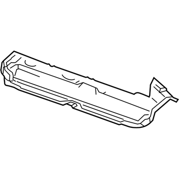 4628954AC Mopar Rear Shelf Silencer Illustration 1 of 1