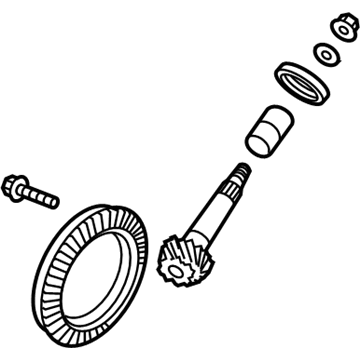 68455366AA Mopar Gear Kit-Ring And PINION Illustration 1 of 1