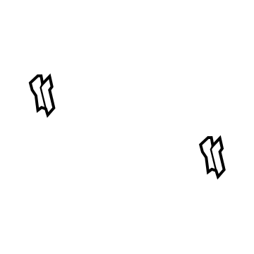 68568026AB Mopar BRACKET-BUMPER Illustration 1 of 1