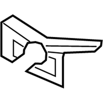 5074712AA Mopar REINFMNT-Hood Release Illustration 1 of 1