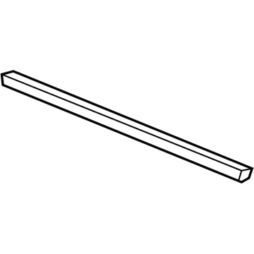 5067756AD Mopar WEATHERSTRIP-Hood To Radiator Illustration 1 of 1