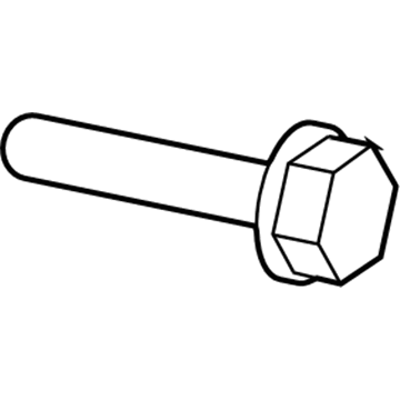 6101962 Mopar Hexagon Flange Head Bolt Illustration 1 of 1