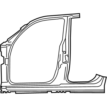 Mopar 5066399AF Body Side Aperture Front Panel 5066399AF Mopar Body Side Aperture Front Panel Illustration 1 of 1
