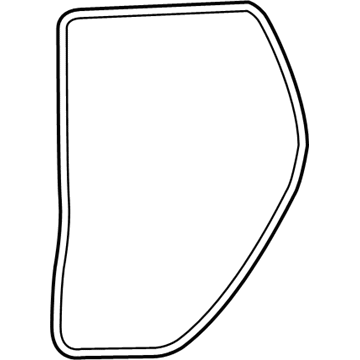 2002 Chrysler PT Cruiser Door Seal - TM65WL8AA