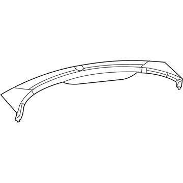 1SV41DX9AE Mopar Cover-DEFROSTER Illustration 1 of 1