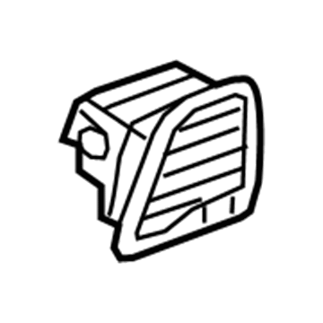 Mopar 1SV15LW2AA Instrument Panel-Air Conditioning Outlet 1SV15LW2AA Mopar Instrument Panel-Air Conditioning Outlet Illustration 1 of 1