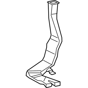 68081892AC Mopar Floor Duct Illustration 1 of 1