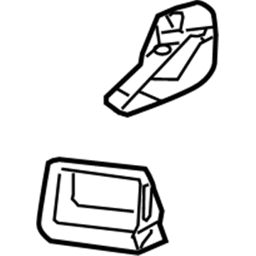 5058144AA Mopar Air Outlet Distribution Duct Illustration 1 of 1