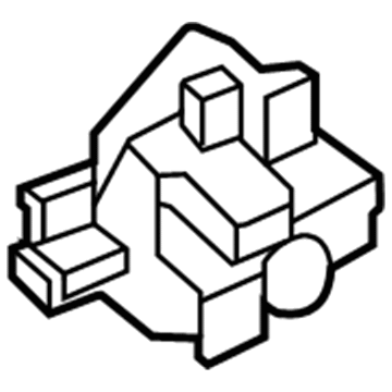 2013 Jeep Grand Cherokee Tailgate Lock - 4589648AC