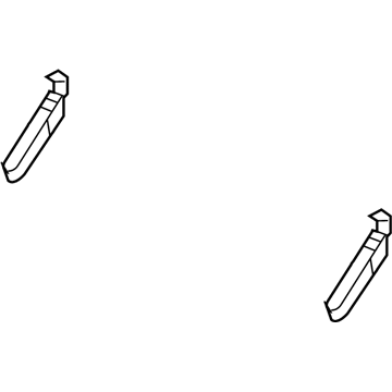 Mopar 68065879AF Bracket 68065879AF Mopar Bracket Illustration 1 of 1