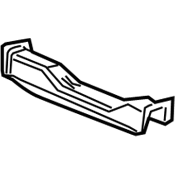 68043499AF Mopar Front Floor Crossmember Illustration 1 of 1