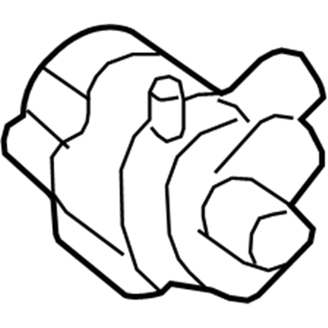 5192031AD Mopar Auxiliary Coolant Pump Illustration 1 of 1