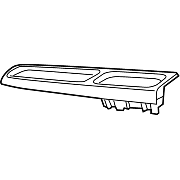 1KV46XDVAA Mopar Switch Bezel Illustration 1 of 1