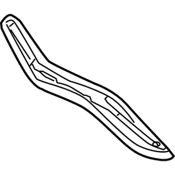 4719651AB Mopar Cowl Side Silencer Illustration 1 of 1