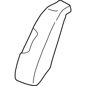 MR641572 Mopar Seat Back-Rear Seat Side Illustration 1 of 1