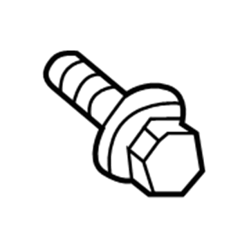 6036176AA Mopar Hexagon Head Screw Illustration 1 of 1