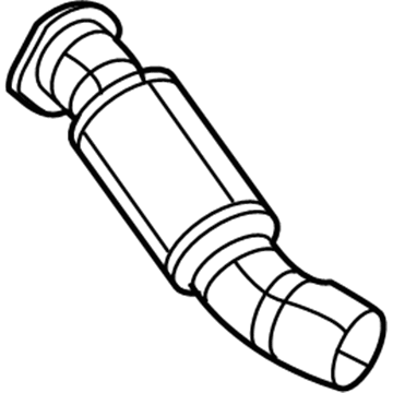 2009 Chrysler Aspen Exhaust Pipe - 68002234AB