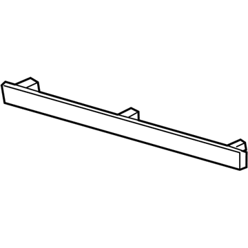 Mopar RQ44AJ6AA Front Door Molding RQ44AJ6AA Mopar Front Door Molding Illustration 1 of 1