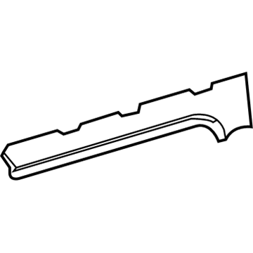 1HC93NCVAA Mopar Panel Illustration 1 of 1