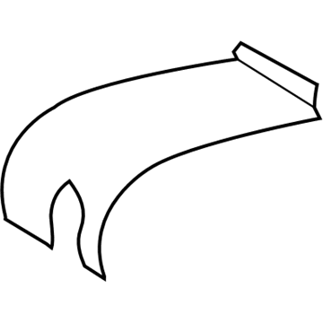 WL241DVAA Mopar Front Seat Cushion Center Cover Illustration 1 of 1