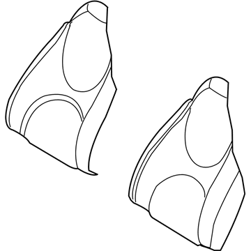 WL221L5AA Mopar Seat Back Passenger Cover Illustration 1 of 1