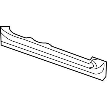 55394455AC Mopar Body Side Sill Illustration 1 of 1