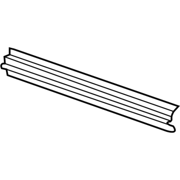 Mopar 55396848AA Sill Reinforcement 55396848AA Mopar Sill Reinforcement Illustration 1 of 1
