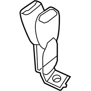 1EY441J3AA Mopar Two Buckles Seat Belt Illustration 1 of 1