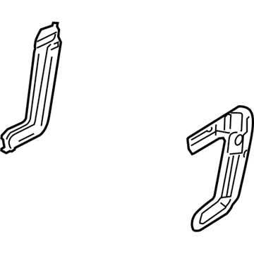 5080727AA Mopar Bracket-Arm Rest Illustration 1 of 1