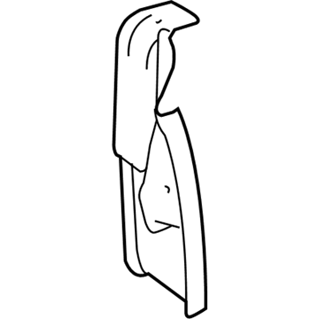 1HQ55DX9AA Mopar Splash Guard Illustration 1 of 1