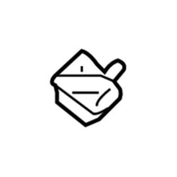 68014789AA Mopar Clip-Molding Illustration 1 of 1