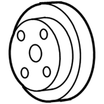 Mopar Water Pump Pulley - 4854032