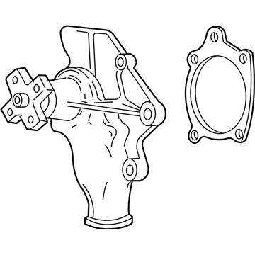 68382492AA Mopar Water Pump Illustration 1 of 1