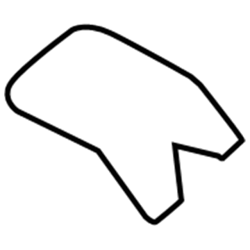 52059786AB Mopar Vapor Canister Bracket Illustration 1 of 1