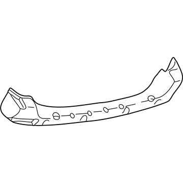 55156740AA Mopar Rear Energy Absorber Illustration 1 of 1