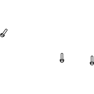 6508173AA Mopar Hexagon Head Screw Illustration 1 of 1