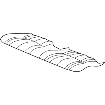 UF881L5AA Mopar Front Seat Cushion Cover Illustration 1 of 1