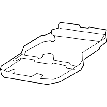 68202512AA Mopar Front Seat Back Frame Illustration 1 of 1