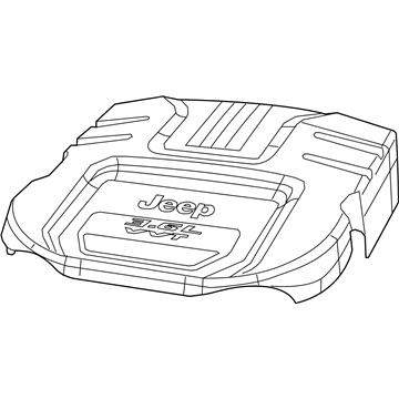 Mopar Engine Cover - 4861821AB