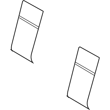 1FM451J3AA Mopar Front Seat Back Cover Illustration 1 of 1