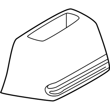 SF54LAZAA Mopar Cover-Floor Console Illustration 1 of 1