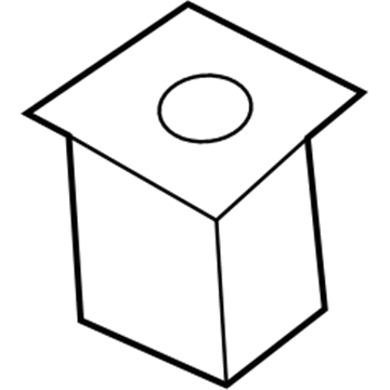 J4000141 Mopar Nut-Square Illustration 1 of 1