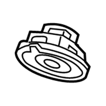 2002 Jeep Wrangler Car Speakers - 56038566AC